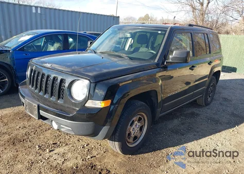 2016 Jeep Patriot Sport from USA, damaged, VIN 1C4NJRBB7GD686191